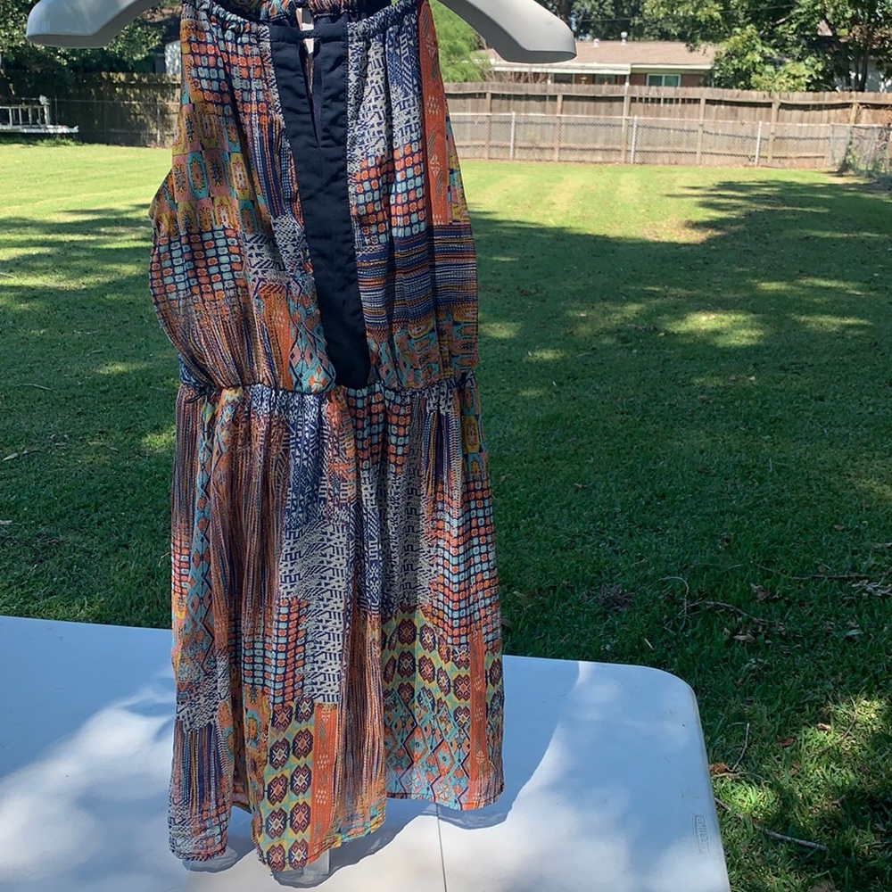 Girls casual halter style dress